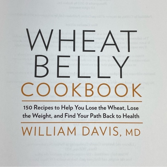 Wheat Belly Cookbook Softcover 150 Recipes Wheat-free Softcover - Picture 8 of 15